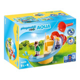 Playmobil 1-2-3 Tobogan Acuático 70270 Para Jugar Con Agua