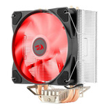 Cooler Redragon Tyr Cc-9104r - (amd / Intel) - Led Vermelho