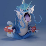 Archivo Stl Impresión 3d - Pokemon - Gyarados And Magikarp