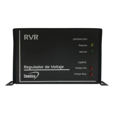 Regulador de Voltaje Temisa RVR-2000P 2000VA Negro Para Refrigerador | Envío gratis