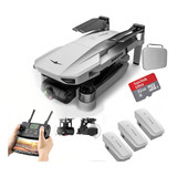 Drone Kf102 + 3 Baterias + Cartão 32g + Case