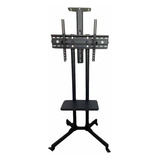 Pedestal Soporte Base Tv 32 75 Móvil Ruedas Ajustable Grueso