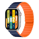 Smart Watch Reloj Inteligente Sumergible Malla Doble Color