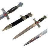 Mini Espada Medieval Adaga Cavaleiro Templário Com Bainha