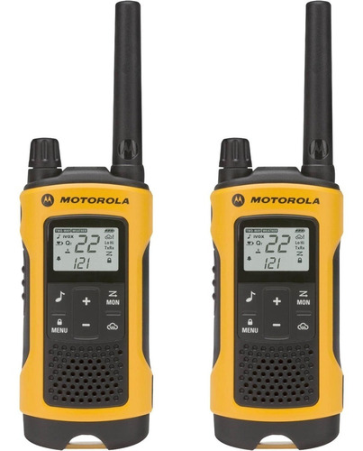 Rádio Comunicador Talkabout 35km T400br Amarelo Motorola