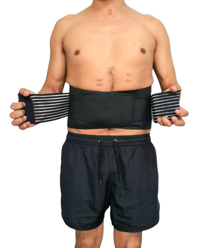 Faja Lumbar Ballenada Espalda Deportiva Abdominal Unisex