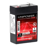 Bateria Selada 6v 2,8ah Unipower Up628 - Nova E Original