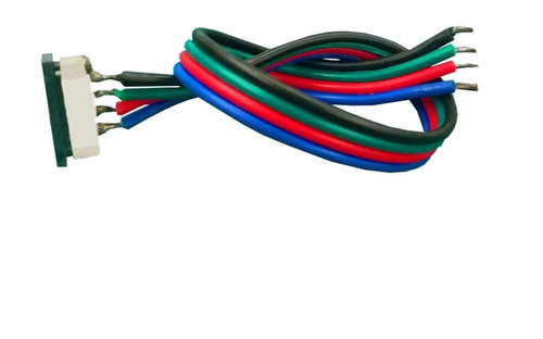 Pack X 10 Conector Tira De Led Rgb - 2 Prensa 15cm - Hebilla