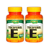 Vitamina E Tocoferol 10mg 60 Cápsulas 470mg Unilife Kit 2un