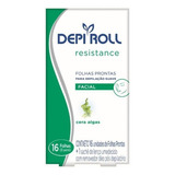 Cera Depilatória Facial Depi Roll Resistance Algas Com 16 Fo