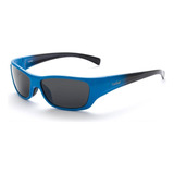 Bolle Crown Jr Gafas De Sol Azul Degradado, Ahumado