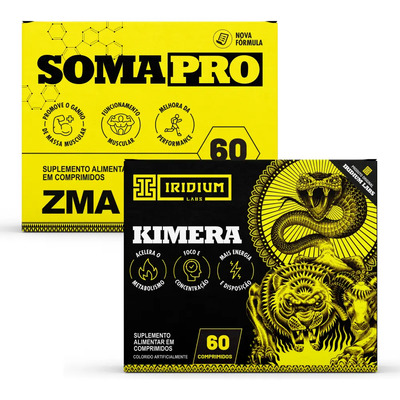 Kit Kimera Thermo + Soma Pro Zma C\u002F60 Comprimidos Sabor Sem sabor | MercadoLivre