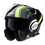 Casco Moto Ls2 Rebatible Valiant Ff399 Line Pinlock Rpm