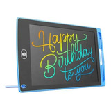 Tablet Azul Lousa Mágica Digital Tela 12 Grande Colorida
