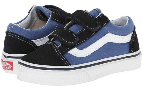 Zapatillas Vans Old Skool V Navy Vn-0vhenwd Infantil