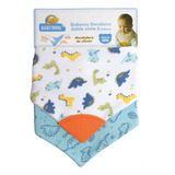 Baby Mink Baberos Bandana Con Mordedera 2 Pzas 