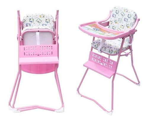 Silla Comedor Plegable Para Bebe Niña Y Niño