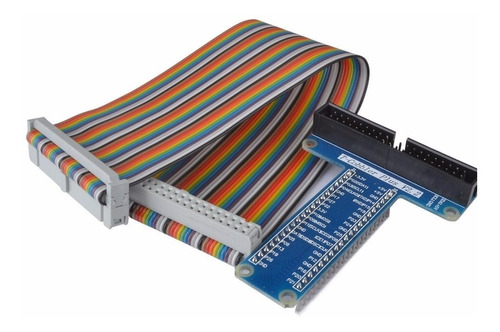 Adaptador Gpio Raspberry Pi2 Pi3 B+ Con Cable