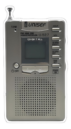 Radio Digital Con Parlante Incluido Unisef U-527