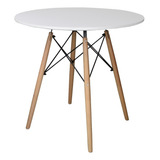 Mesa Moderna Tavi Blanca Eames Comedor, Desayunador