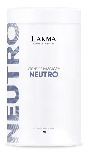 Creme De Massagem Neutro 1 Kg