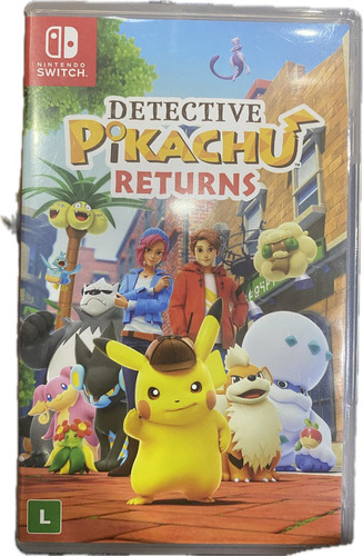 Jogos Nintendo Switch Detective Pikachu Returns