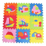 Tapetes Rompecabezas 90 Cm X 90 Cm Foamy Didáctico Infantil