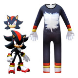 Fantasia Cos Para Shadow The Hedgehog Do Sonic Halloween