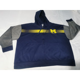 Chamarra Sudadera Pro Edge 3xl Xxxl Michigan Wolverines 