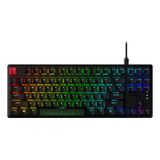 Hyperx Alloy Origins Core Pbt - Tkl Mechanical Gaming Keyboard, Pbt Keycaps, Rgb Lighting, Compact, Aluminum Body, Customizable With Hyperx Ngenuity, Onboard Memory - Hyperx Clicky Blue Switch