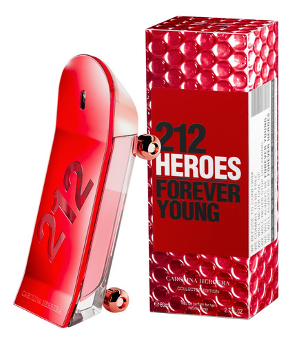 212 Heroes Collector Edition ( Edição De Colecionador ) 80ml | Original + Amostra