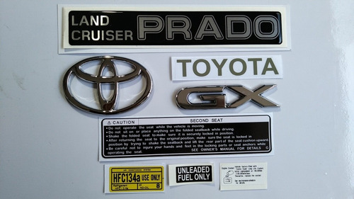 Set De Calcomanias Toyota Prado Sumo Gx