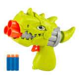 Juguete Pistola De Dardos Suaves Dinosaurio Lanzador 679b