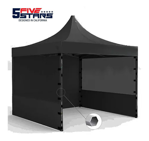 Carpa Plegable 3x3 Aluminio Gazebo Importado 5stars No 3h