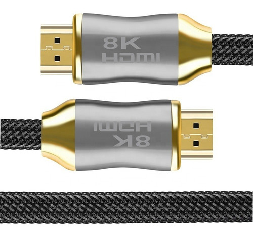 Cable Hdmi 2.1 8k 4k Certificado 28 Awg 3,0mtrs
