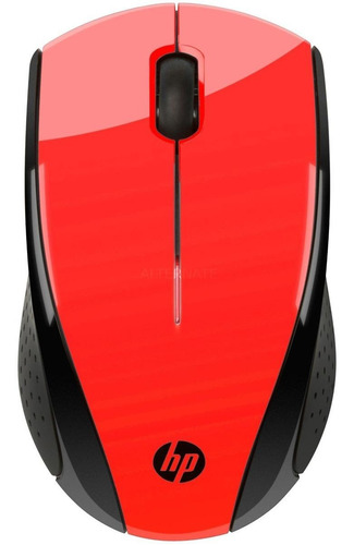 Mouse Inalámbrico Hp  X3000 Sunset Red