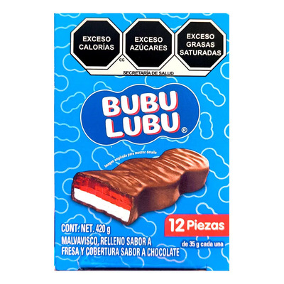 Bubulubu Display 420g Con 12pz De 35g C\u002Fu | MercadoLibre
