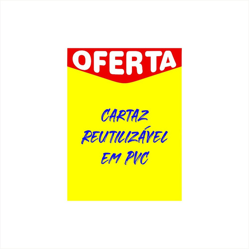 10 Cartaz Oferta Pvc Reutilizável Supermercado Açougue Ref65