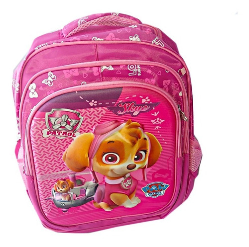 Morral Maleta Sky Paw Patrol Niños Grande Escolar Oficio Ros