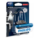 Philips Lampada Farol Moto H4 Fit Crystal Vision 35/35w