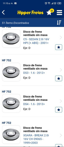 Disco Del. Ventilado Citroen C4 C5 Xsara Peugeot 208 307 408 Foto 10