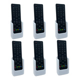 6 Base Soporte Universal Para Control Remoto Pared Tv Aire