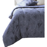 Acolchado King Size + Cortinas + Fundas Chardonnay Oregon