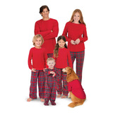 Pajamagram - Juego De Pijamas De Navidad, Franela De Algodn,