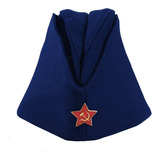 Gorra Rusa Pilotka Azul (marina) Union Sovietica Ww2 Con Pin