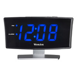 Westclox 1.8 Reloj Despertador Digital Con Pantalla Led Cur.
