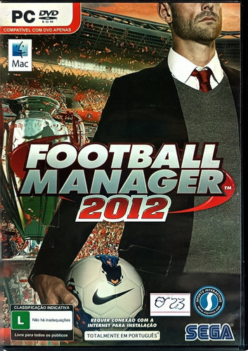 Cd De Jogo Football Manager 2012  O 23