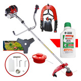 Roçadeira Gasolina Profissional Toyama Potente + Óleo Stihl