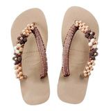 Havaianas Decorado Luxo Strass E Pedrarias - Varias Cores