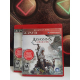Assassin's Creed 3 Ps3 Físico Grandes Éxitos